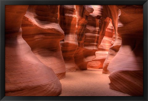 Framed Upper Antelope Canyon Print