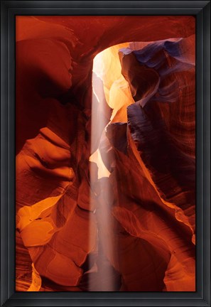 Framed Slot Canyons of the Colorado Plateau, Upper Antelope Canyon, Arizona Print