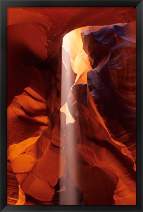 Framed Slot Canyons of the Colorado Plateau, Upper Antelope Canyon, Arizona Print