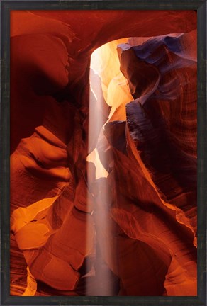 Framed Slot Canyons of the Colorado Plateau, Upper Antelope Canyon, Arizona Print