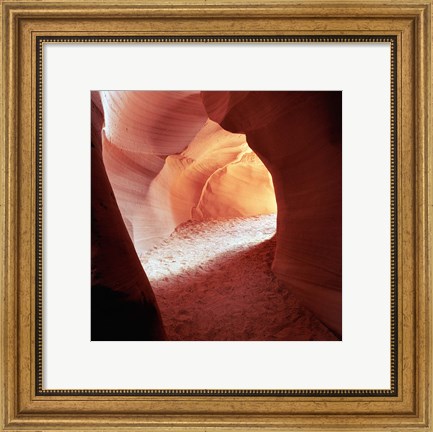 Framed Upper Antelope Canyon, Slot Canyons Print