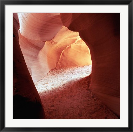 Framed Upper Antelope Canyon, Slot Canyons Print