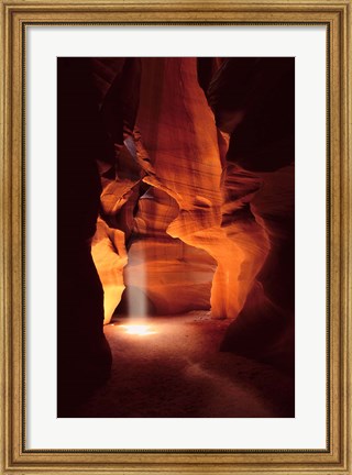 Framed Light in Antelope Canyon Print