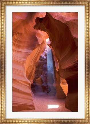 Framed Antelope Canyon, Navajo Tribal Park I Print