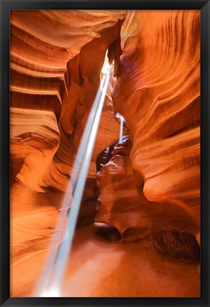 Framed Antelope Canyon, Navajo Tribal Park II Print