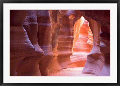 Framed Arizona, Antelope Canyon, Navajo Tribal Park Print