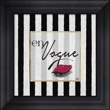 Framed So Chic II Print
