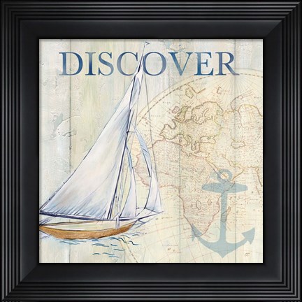 Framed Sail Away II Print