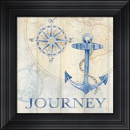 Framed Sail Away III Print