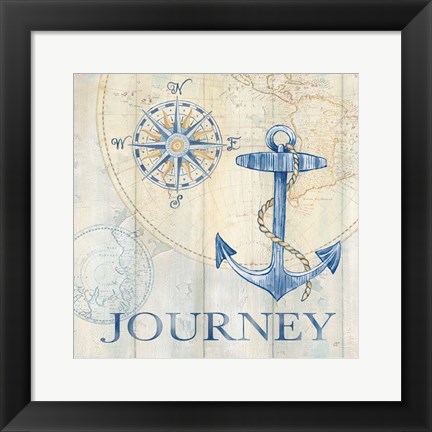 Framed Sail Away III Print