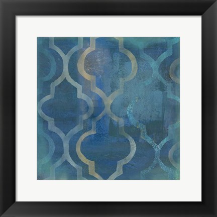 Framed Quatrefoil IV Print