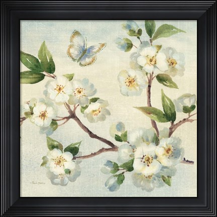 Framed Cherry Bloom I Print