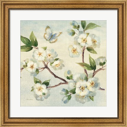 Framed Cherry Bloom I Print