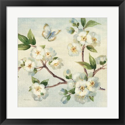 Framed Cherry Bloom I Print