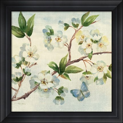 Framed Cherry Bloom II Print