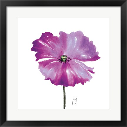 Framed Poppies Tempo III Print