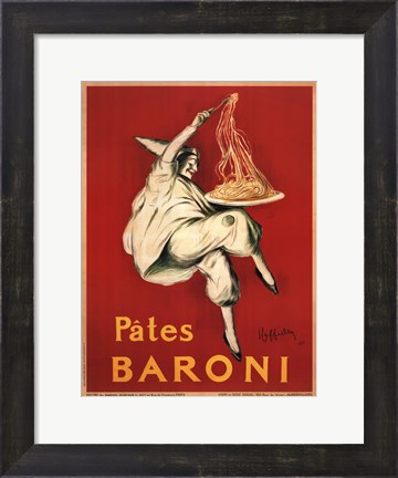 Framed Pates Baroni, 1921 Print