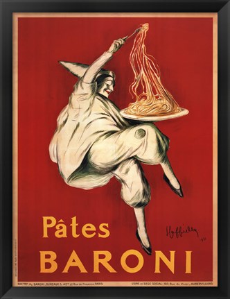 Framed Pates Baroni, 1921 Print