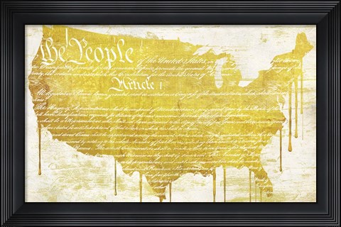 Framed American Dream II Print