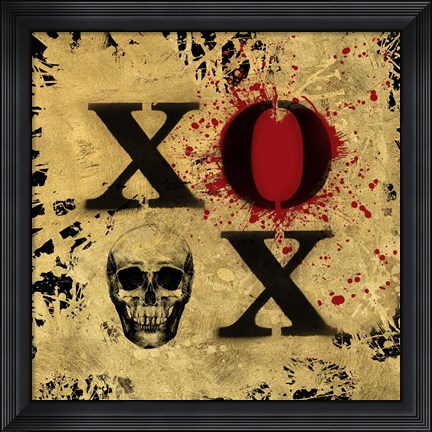 Framed Heart of Gold V Print