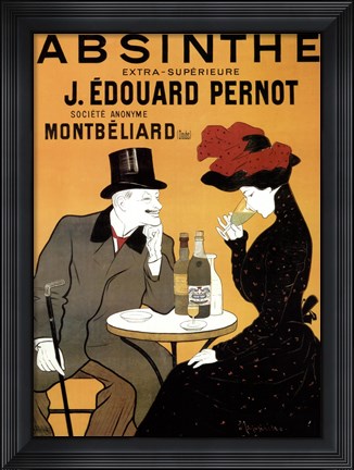 Framed Absinthe Print