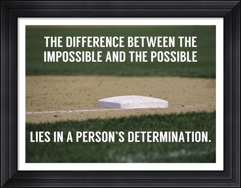 Framed Impossible and the Possible Print