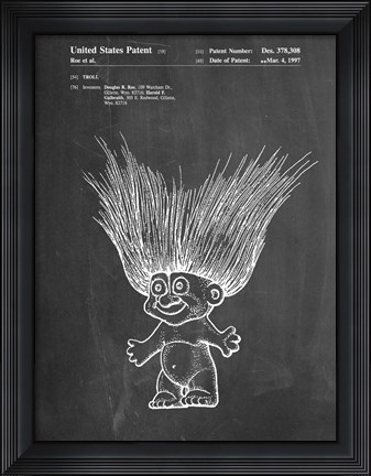 Framed Troll Print