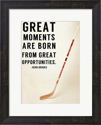 Framed Great Moments Print