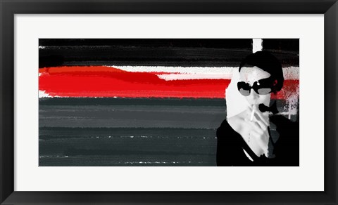 Framed Redline Print