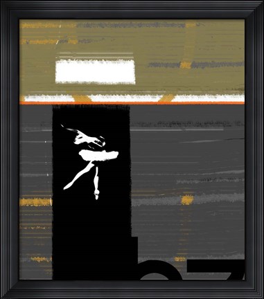Framed Ballerina Print