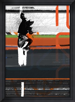 Framed Streets Print