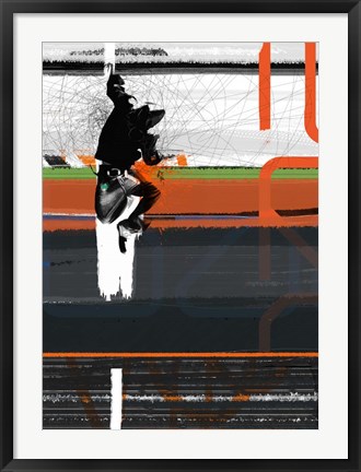 Framed Streets Print