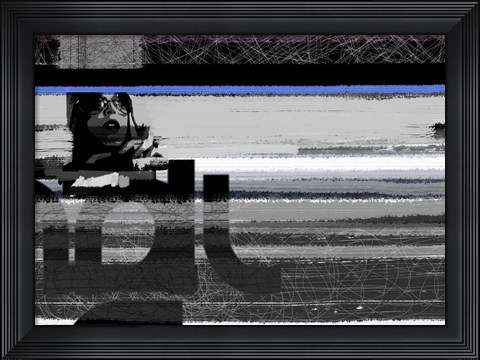 Framed Fashionista Print