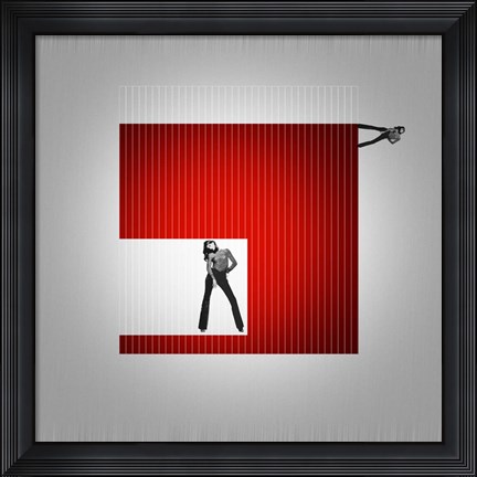 Framed Cube Print