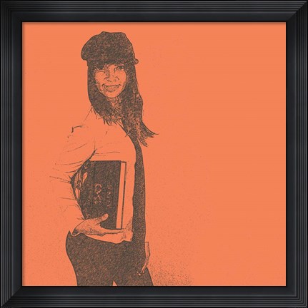 Framed Lana 2 Print