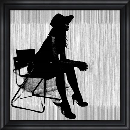 Framed Magdalen Black Print