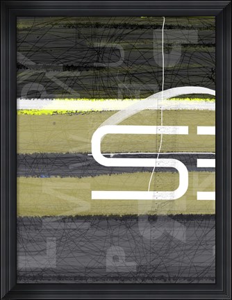 Framed Stripes Print