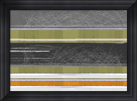 Framed Abstract Sky Print