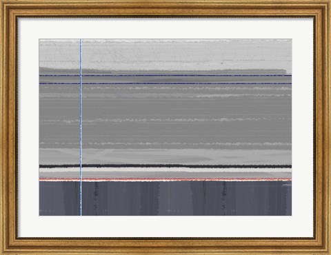 Framed Abstract Grey Print
