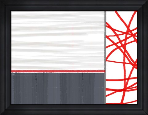 Framed Organized Chaos 1 Print