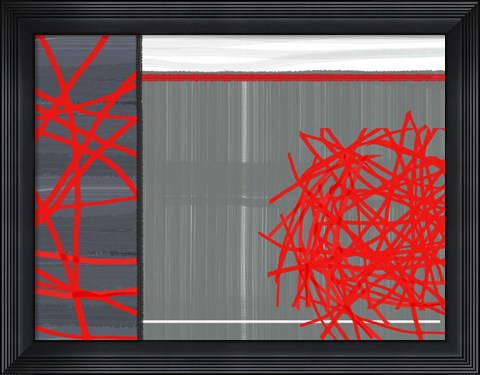 Framed Organized Chaos 3 Print