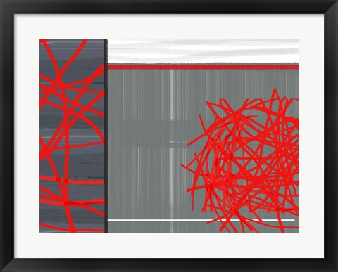 Framed Organized Chaos 3 Print