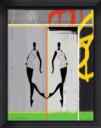 Framed Jamaican Tunes Print