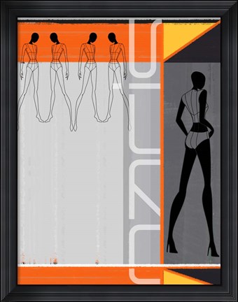 Framed Fashion Tunes Print