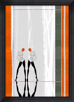 Framed Mirror Reflection Print