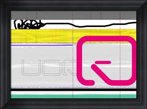 Framed Magic Letters Print