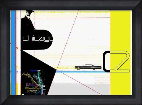 Framed Chicago Print