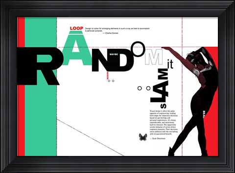 Framed Random Print
