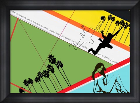 Framed Not Tamed Print