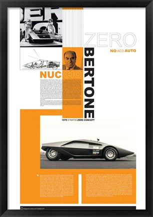 Framed Bertone Print